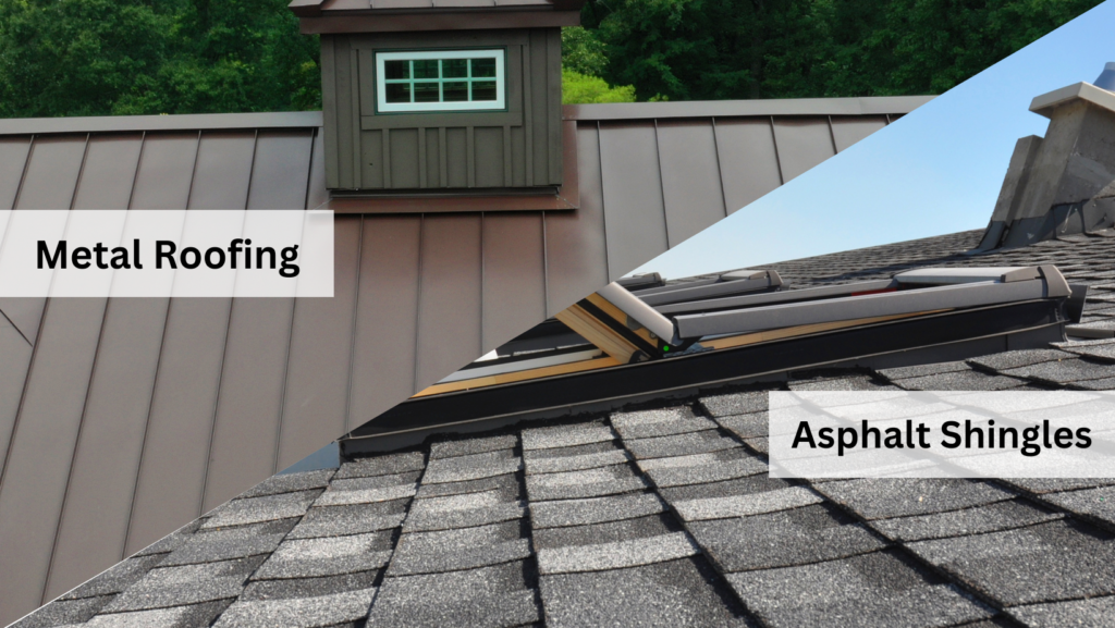 Asphalt Shingles vs Metal Roofing Invincible Metal Roofing